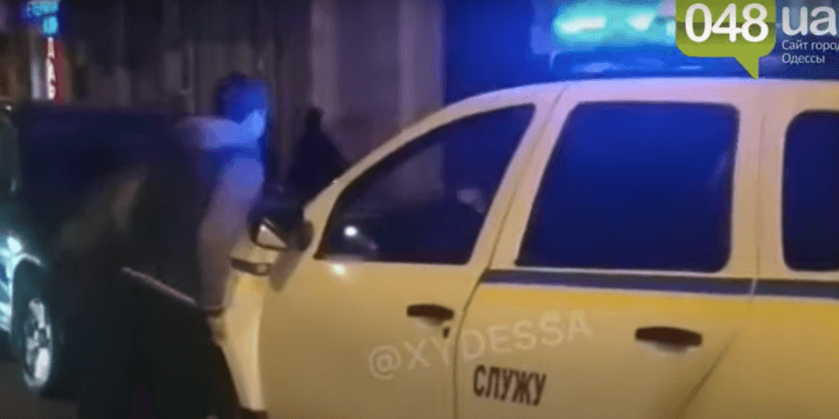 одесса, трамвай, полиция, автомобиль