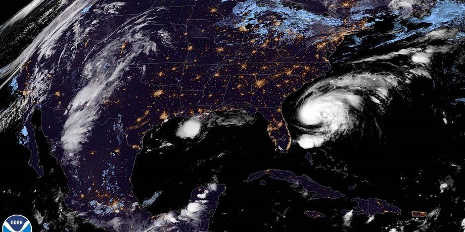 Ураган "Умберто". Фото: The National Hurricane Center