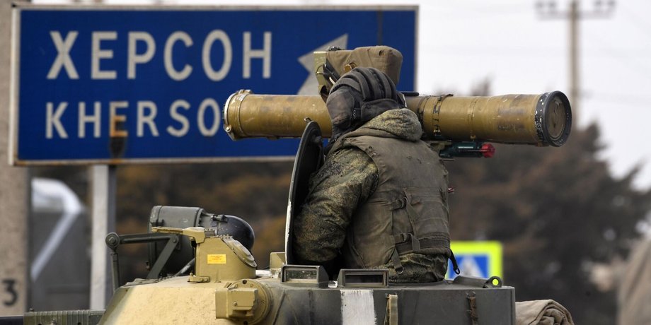 Херсон, война Херсон, россия военные, военные в Херсоне