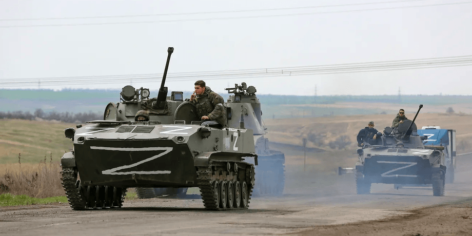 Російські війська, російські танки,
