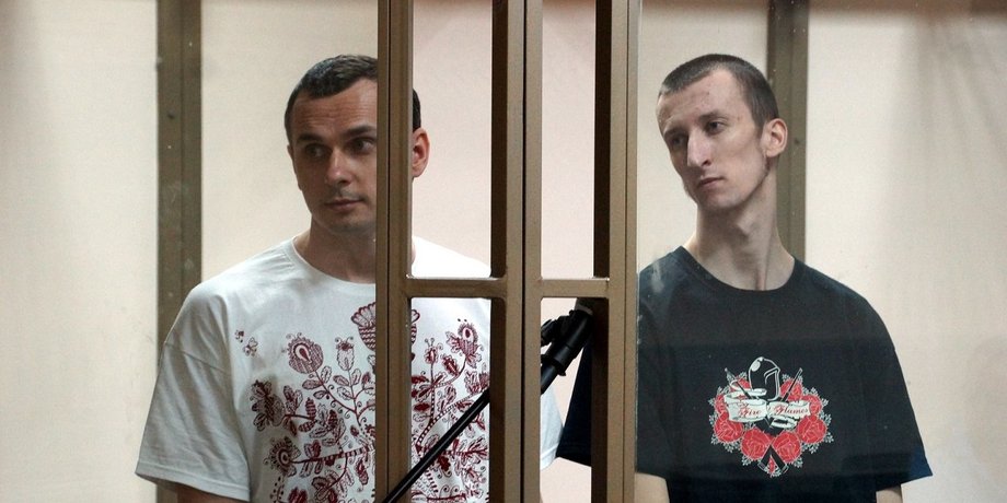 Олег Сенцов и Александр Кольченко / Фото: hromadskeradio.org