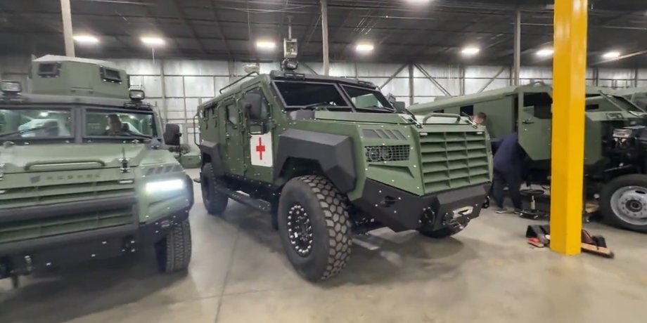 Senator Medical Evacuation, броневик сенатор