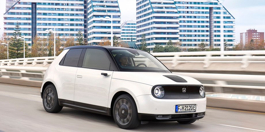 Honda e, электромобиль Honda, новая Honda e