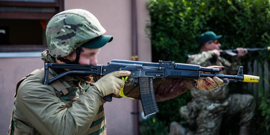 Бойцы ВСУ