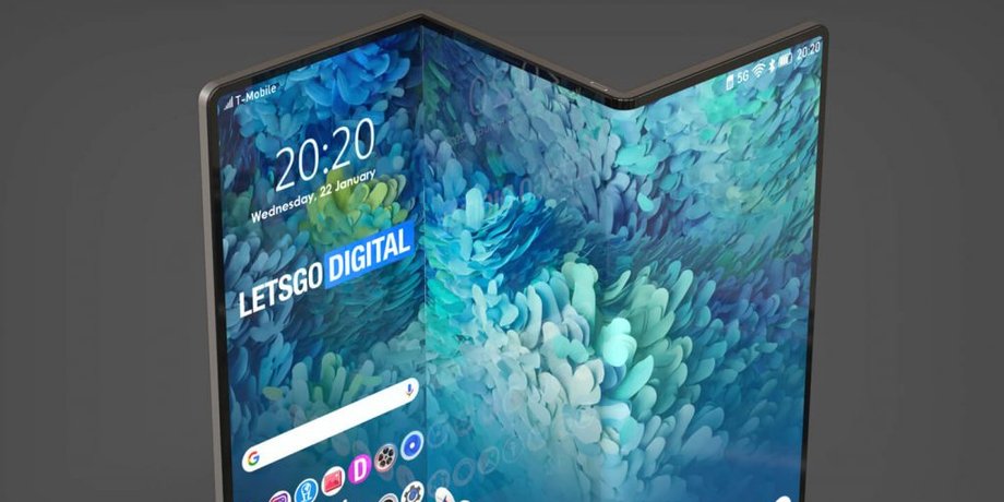 планшет, гибкий планшет, складной планшет, планшет Samsung