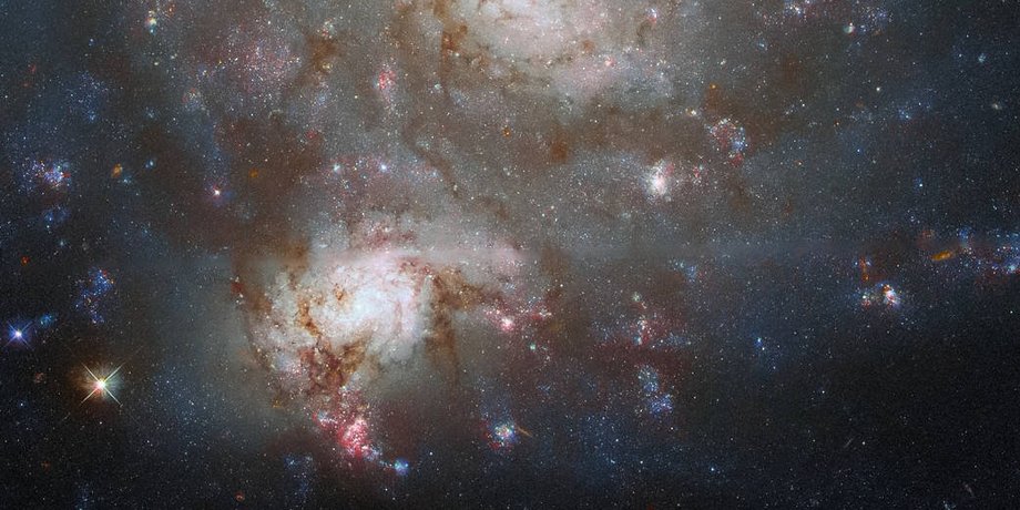 NGC 4496A, NGC 4496B, галактика