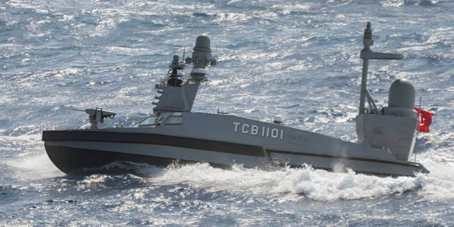 морской дрон, беспилотный катер, TCB 1101