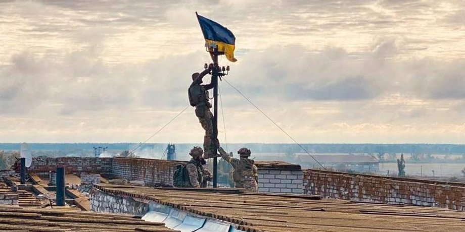 херсонская область, высокополье, флаг высокополье