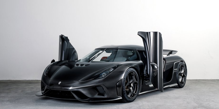 Koenigsegg regera, карбон в авто, карбон