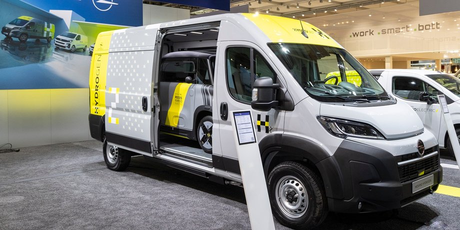 Opel Movano HYDROGEN, Opel Movano, новий Opel Movano, фургон Opel, Електромобіль Opel