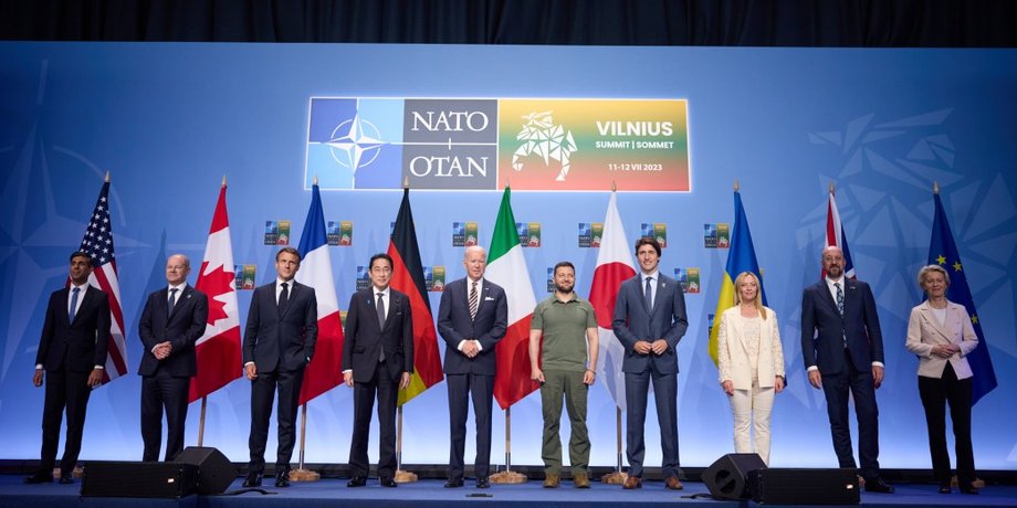 Саммит НАТО, Вильнюс, Литва, Владимир Зеленский