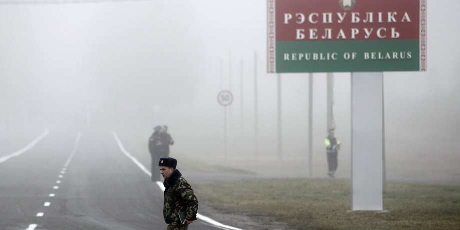 санкции против Беларуси, граница с Беларусью