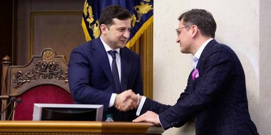 Володимир Зеленський та Дмитро Куліба