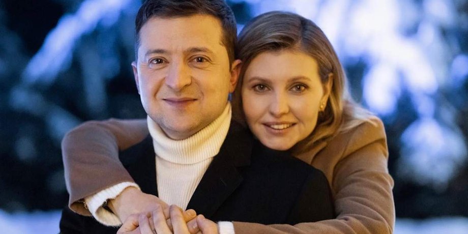 Владимир Зеленский, Елена Зеленская, первая леди