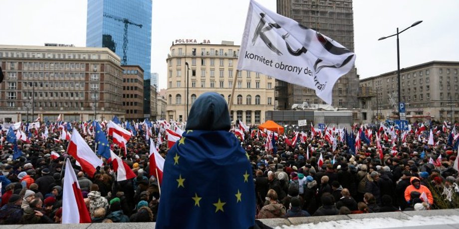 Демонстрация в Варшаве / Фото: wyborcza.pl