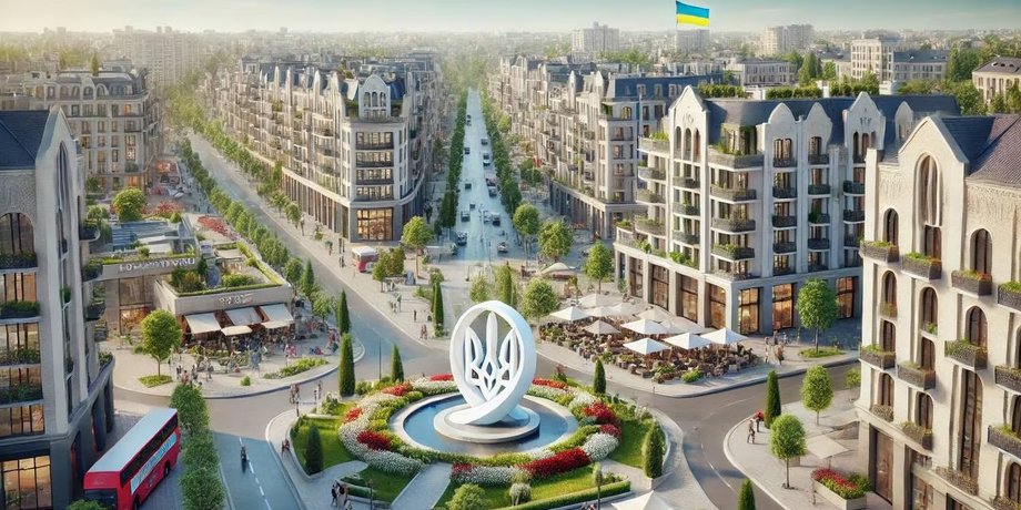 ШІ намалював Бахмут після війни