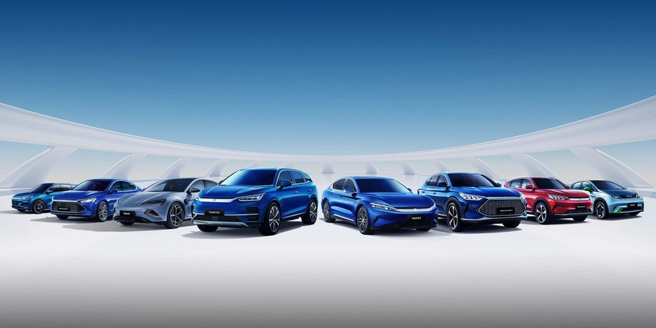 электрокары BYD