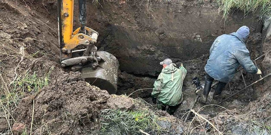 авария на водоканале, водоснабжение, коммунальное предприятие, Житомир