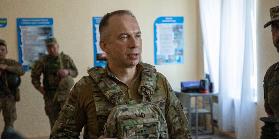 Александр Сырский, Главнокомандующий ВСУ, работа на фронте, Донбасс, Часов Яр, российское наступление