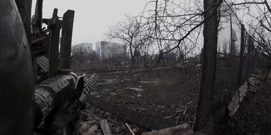 Снайпер в Бахмуте