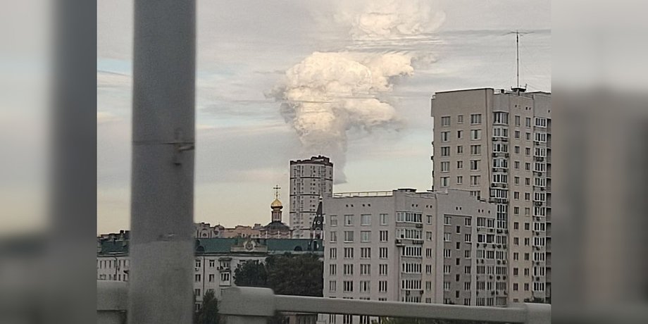 Взрыв в Саратове