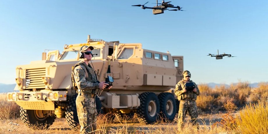 дрон-розвідник RQ-28A Quadcopter, дрон, RQ-28A Quadcopter