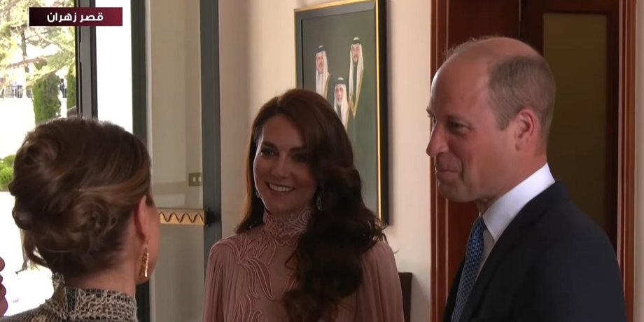 Принц Уильям, Кейт Миддлтон, иордания, королева Рания, король абдалла