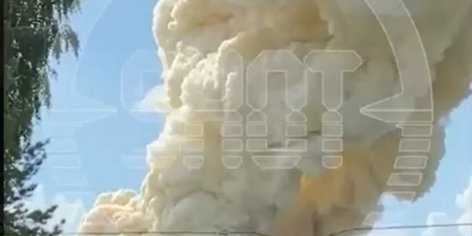 пожежа, Підмосков'я, склад, АЗС, вогонь