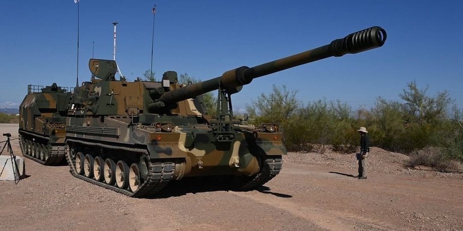Южнокорейская САУ K9 VIDAR