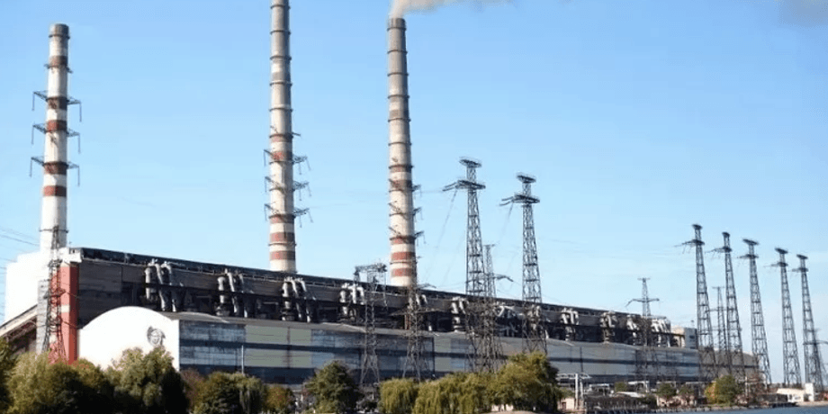 Криворожская ТЭС, обстрел
