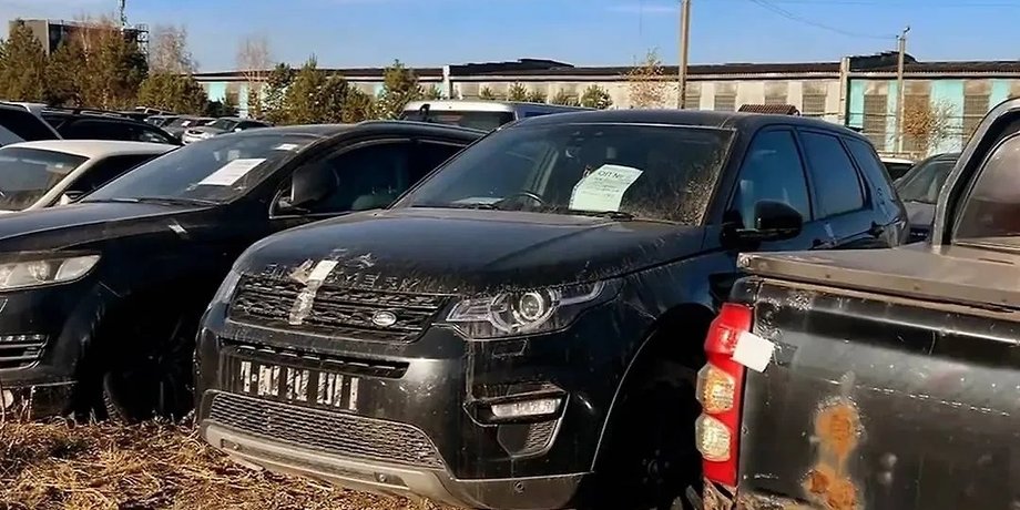 Land Rover, украли в лондоне, нашли в Иркутске