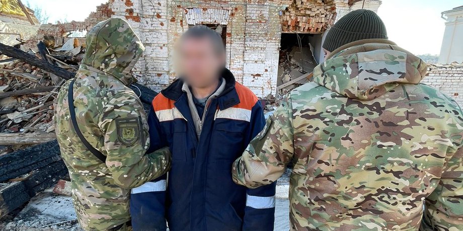куп'янськ, військовий, солдат, росіянин, покинуті будівлі,