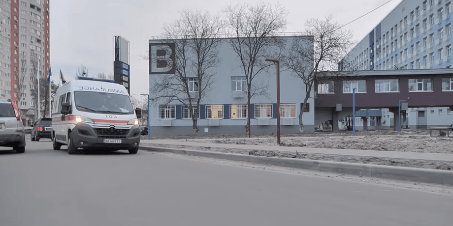 коронавірус, швидка, лікарня, київ, фото