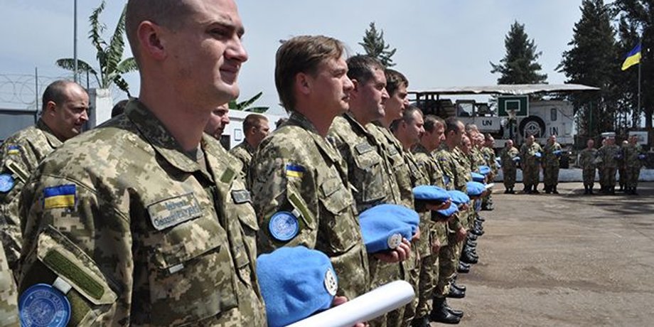 Украинские миротворцы / Фото: mil.gov.ua