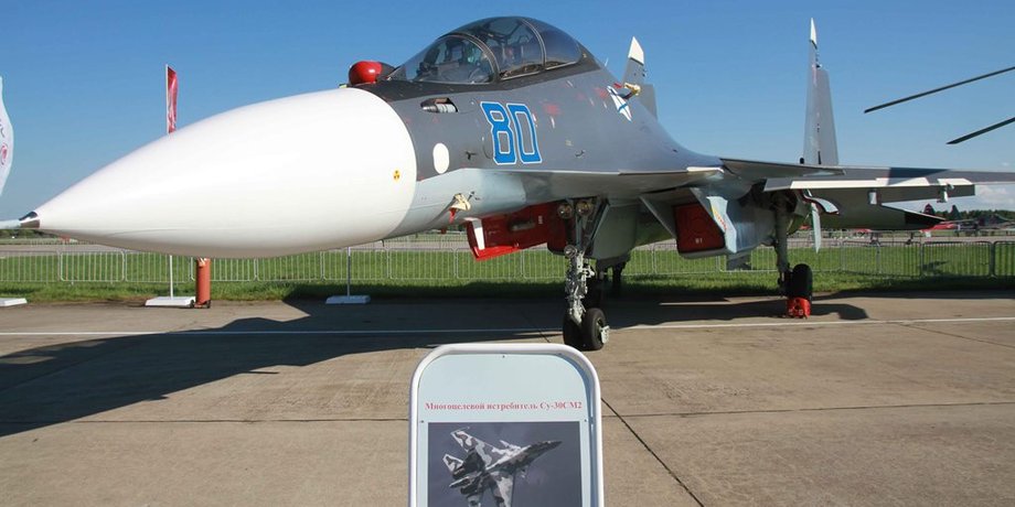 самолет Су-30СМ2