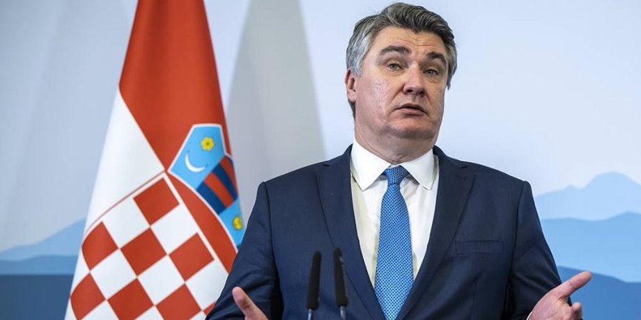 Зоран Міланович, президент Хорватії, вітання Слава Україні