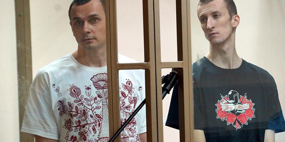 Олег Сенцов и Александр Кольченко / Фото: amnesty.org.pl