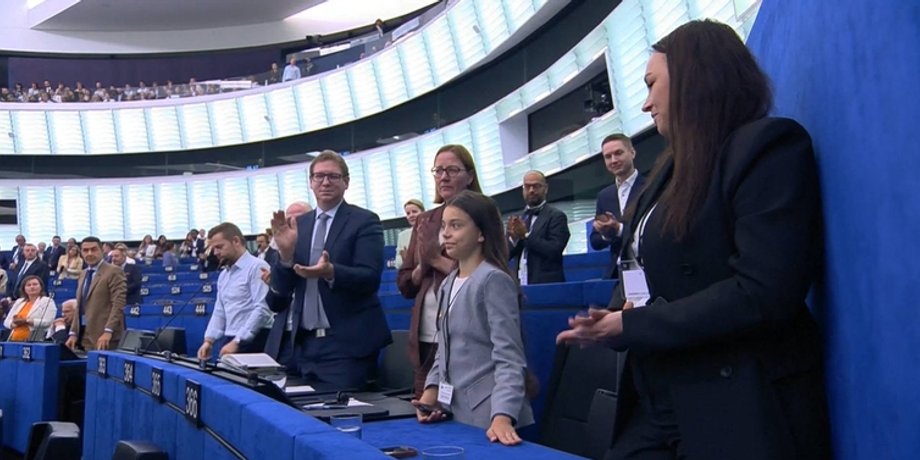 Саша Паскаль в Європарламенті