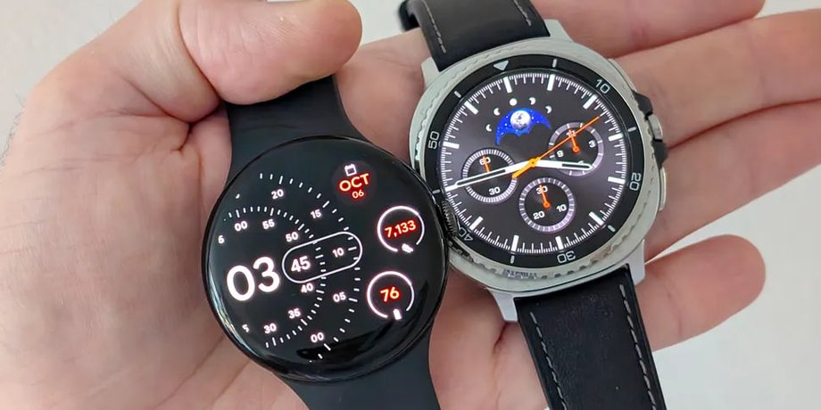Samsung Galaxy Watch 8 та Google Pixel Watch 4