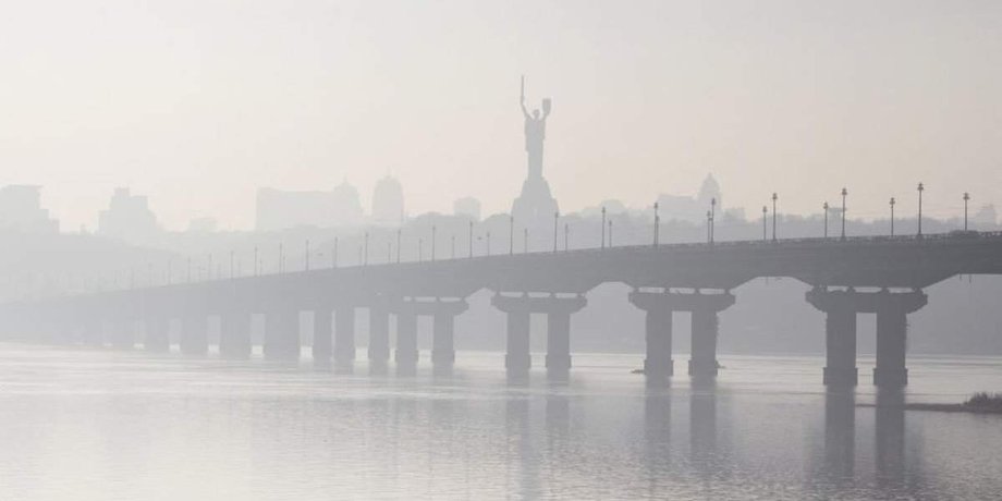 Киев качество воздуха 19 декабря