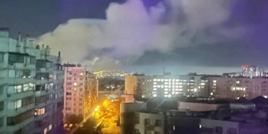 нічний удар по Бєлгороду