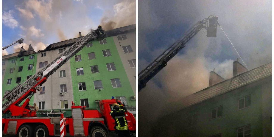 вибух, вибух під Києвом, вибух в будинку під Києвом, пожежа під Києвом