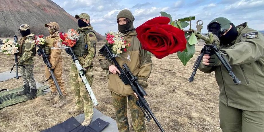 снайперы, женщины военные, ВС РФ