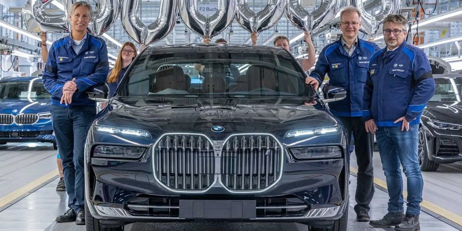 BMW 7 Series G70, BMW 7 Series, BMW i7, семерка БМВ