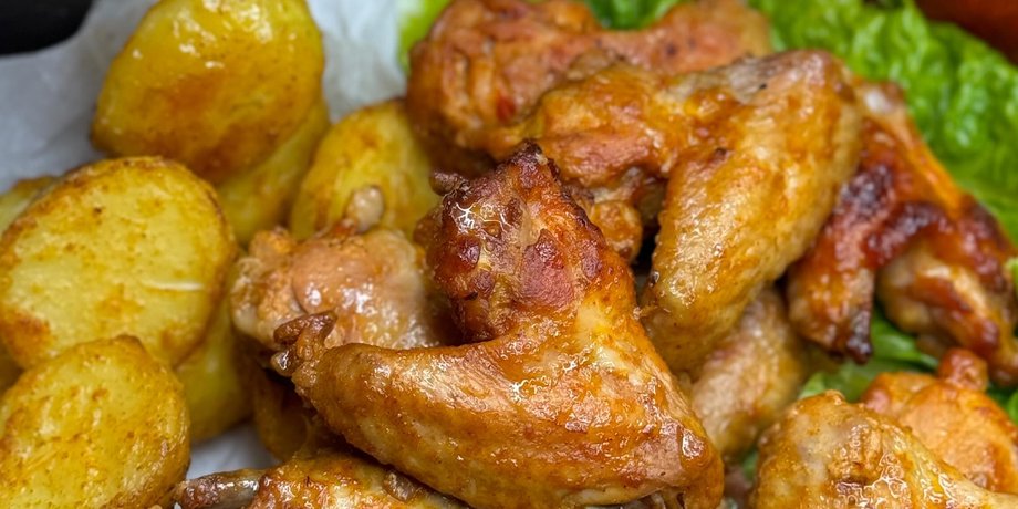 куриные крылышки, куриные крылышки в рукаве