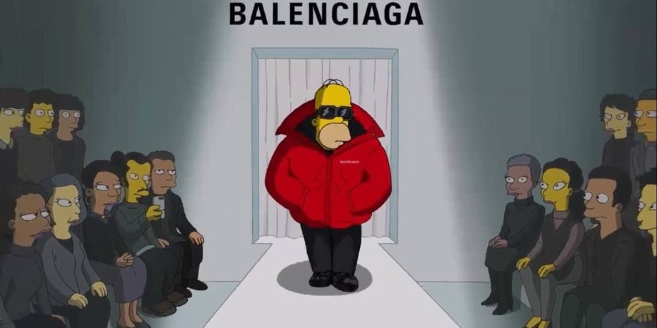 Balenciaga Симпсоны
