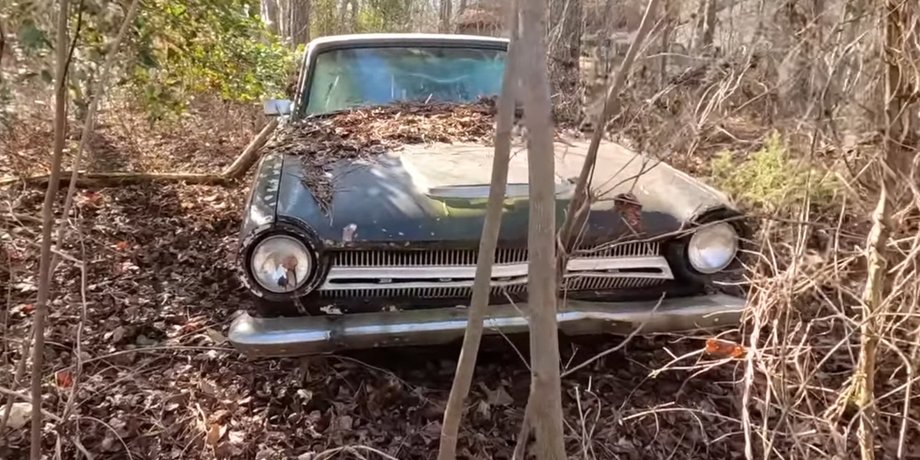 занедбане авто, Dodge Dart, колекція авто, занедбані авто