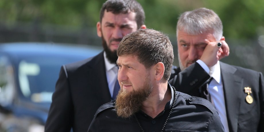 рамзан кадыров, адам делимханов, магомед даудов