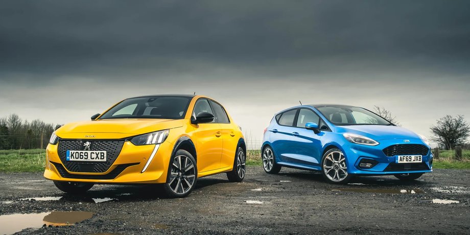 Peugeot 208 ford fiesta, лучшие б/у авто, лучшие компактные авто, авто с пробегом