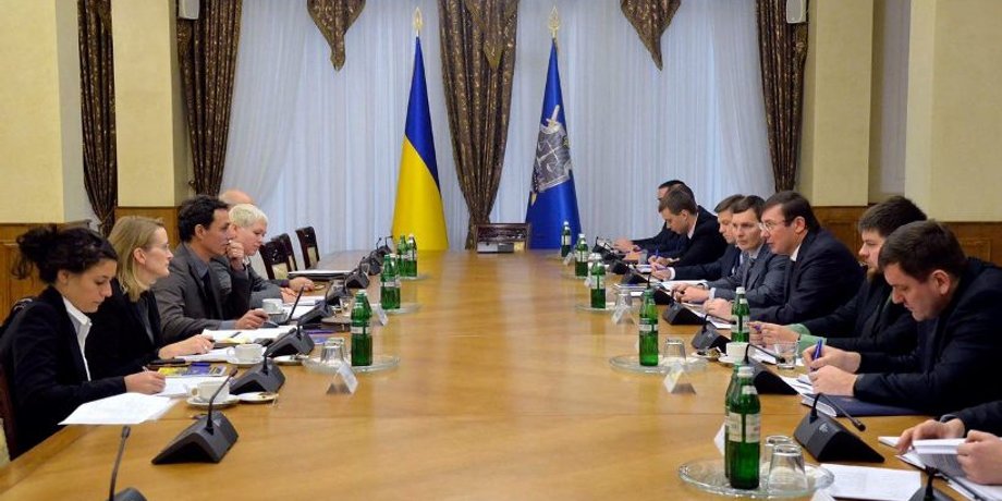 Встреча представителей ГПУ и МУС / Фото: facebook.com/LlutsenkoYuri